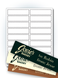 4" x 1" Rectangle Labels