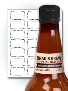 Mr. Beer Neck Labels